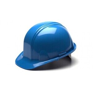 Pyramex hard hat HP14062 SL series Light blue 4PTS snap lock susp NEW